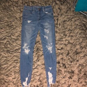 High- rise American Eagle Jeggings